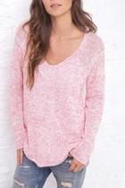  Marled Tunic Sweater