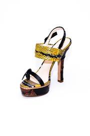  Yellow Platform Heels