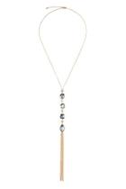  Designer Glitter Tassel-necklace
