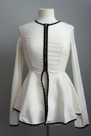  Flared Zip-up Jacket
