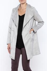  Silver Suedette Jacket