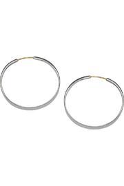  Silver Forged Hoop