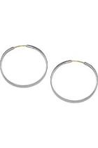 Silver Forged Hoop