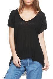  Black V Tee