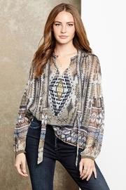  Blouson Tie Top