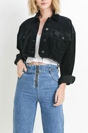  Corduroy Oversized Crop-jacket