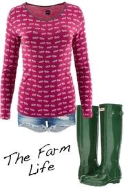  Berry-cow Loosey-goosey Tee