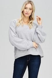  Sleeve Detail Sweater