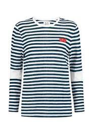 Hearts Stripes Long Sleeve Top