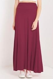  Stretch Knit Maxi-skirt