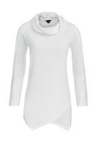  V-front Cowl Sweater