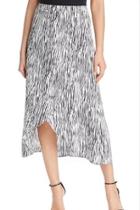  Zebra Wrap Skirt