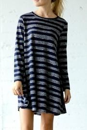  Striped Soft Dress