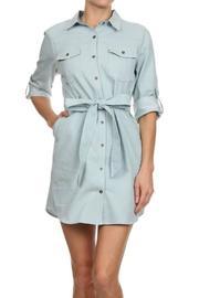  Light Denim Dress