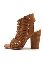  Strappy Peep Toe Heel