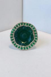  Antique Carved Jade Ring