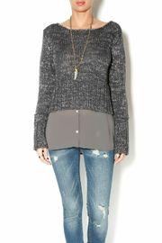  Faux-layered Sweater