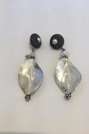 Silver Twist Earrings