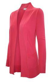  Pink Open Cardigan