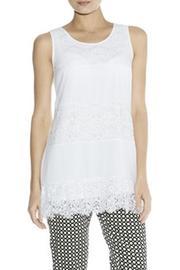  Mixed Lace Tunic