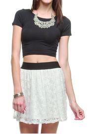  White Lace Skirt