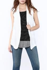  White Linen Vest