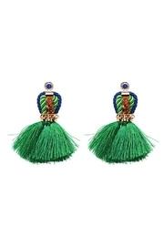  Queenly Green Earring