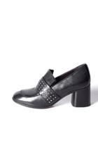  Studded Heel Loafer