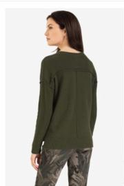  Military Crew Sweater