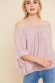 Off-shoulder Bell Top