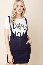  Navy-cotton Over-all Dress