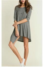  Grey Asymmetrical Dress