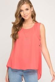  Liza Button Tank