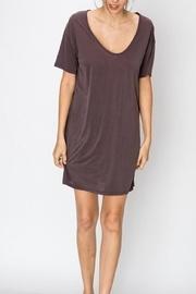  Sand-washed T-shirt Dress