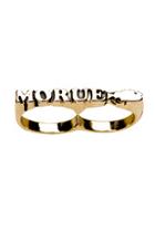  Morue Double-finger Ring