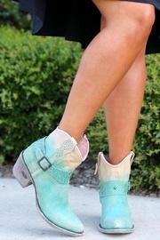  Fine-n-dandy Turquoise Bootie