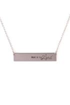  Trust-in-the-lord Bar Necklace