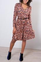  Splotch Print Dress