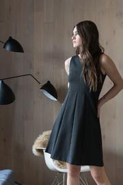  Ponte Seamed Dress