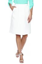  White Pleat Skirt