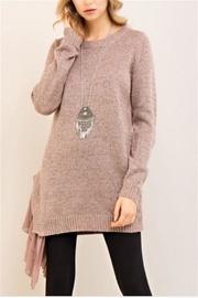  Mocha Asymmetrical Sweater