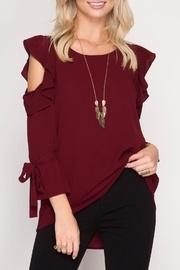  Ruffle Me Top