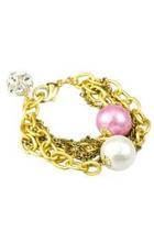  Cotton Pearl Bauble Bracelet