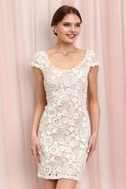  Yes To The White Overlay Dress