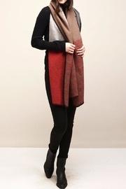  Colorblock Scarf Vest