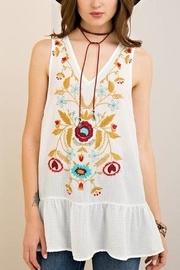  White Rebecca Top