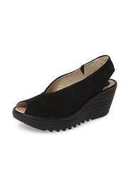  Black Sling-back Sandal
