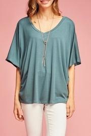  Solid Dolman Top