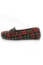  Cally Plaid Slipper