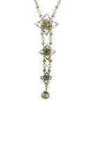  Peridot Sterling Necklace